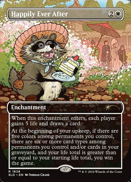 Happily Ever After, Magic card SLD 1828 — Secret Lair Drop set
