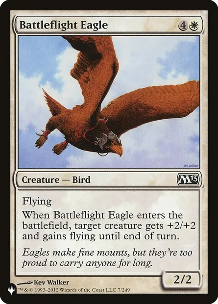 Battleflight Eagle, Magic card PLST M13-7 — The List set