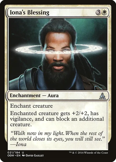 Iona's Blessing, Magic card OGW 21 — Oath of the Gatewatch set