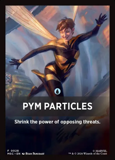 Particules Pym, carte Magic FMSC 28 — extension Marvel Super Heroes Jumpstart Front Cards