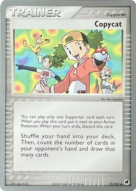 Copycat, Pokémon card WCD08 073-3 — World Championship Decks 2008 set
