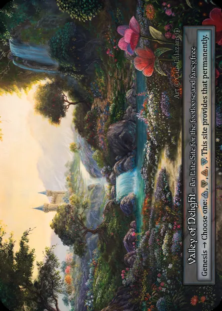 Valley of Delight, Sorcery card ATH 223 — Arthurian Legends set