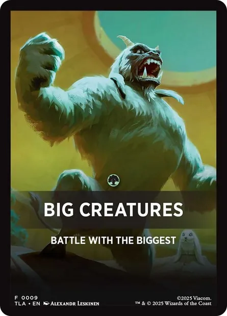 Big Creatures, Magic card FTLA 9 — Avatar: The Last Airbender Beginner Box Front Cards set