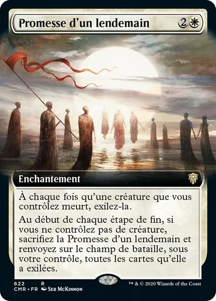 Promesse d'un lendemain, carte Magic CMR 622 — extension Commander Legends