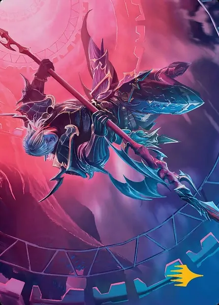 Estinien Varlineau // Estinien Varlineau, Magic card AFIN 28 — Final Fantasy Art Series set