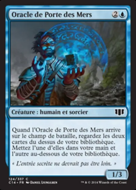 Oracle de Porte des Mers, carte Magic C14 124 — extension Commander 2014