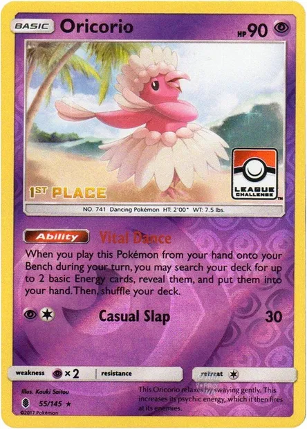 Plumeline, carte Pokémon LGP 055 — extension League Promos