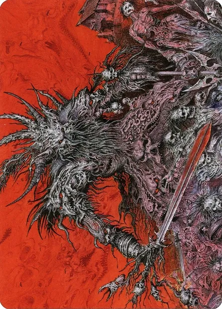 Varragoth, Bloodsky Sire // Varragoth, Bloodsky Sire, carte Magic AKHM 78 — extension Kaldheim Art Series