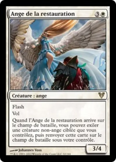 Ange de la restauration, carte Magic AVR 32 — extension Avacyn ressuscitée