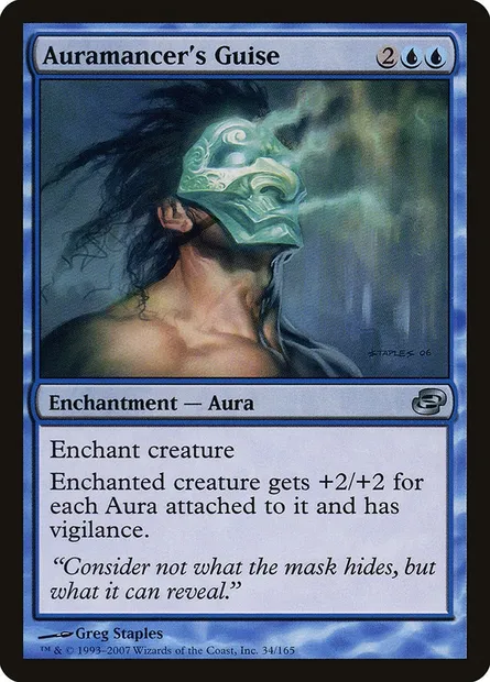 Auramancer's Guise, Magic card PLC 34 — Planar Chaos set