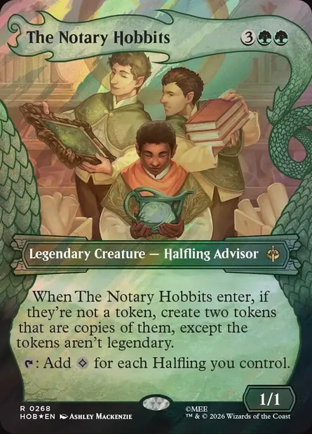 Les hobbits notaires, carte Magic HOB 268 — extension The Hobbit