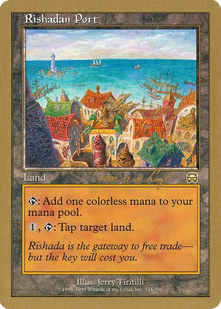 Port rishadan, carte Magic WC00 tvdl324 — extension World Championship Decks 2000