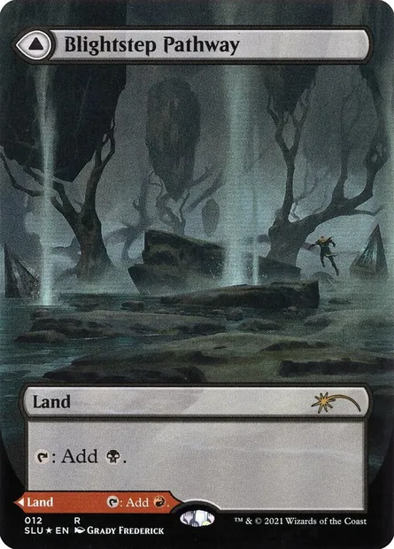 Blightstep Pathway // Searstep Pathway, Magic card SLU 12 — Secret Lair: Ultimate Edition set