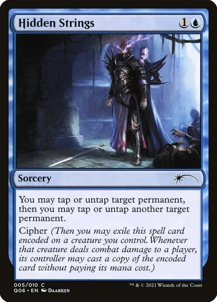 Fils cachés, carte Magic Q06 5 — extension Pioneer Challenger Decks 2021