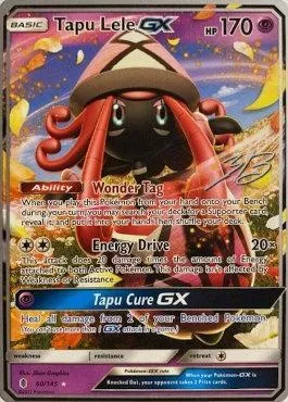 Tapu Lele GX, Pokémon card WCD17 060-4 — World Championship Decks 2017 set