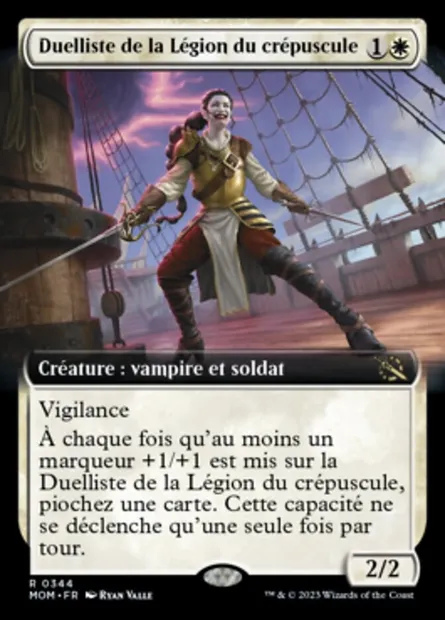 Duelliste de la Légion du crépuscule, carte Magic MOM 344 — extension L'invasion des machines