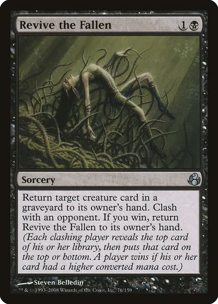 Revive the Fallen, Magic card MOR 76 — Morningtide set