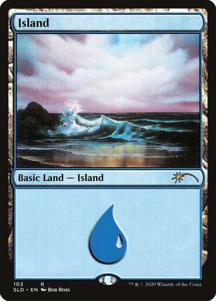Island, Magic card SLD 103 — Secret Lair Drop set