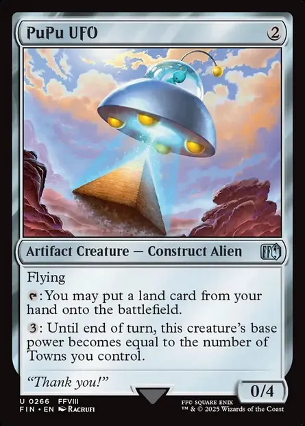 PuPu UFO, Magic card FIN 266 — Final Fantasy set