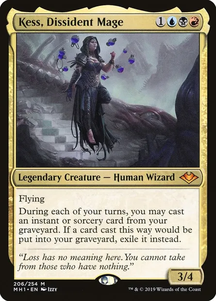 Kess, Dissident Mage, Magic card MH1 206 — Modern Horizons set
