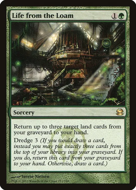 Life from the Loam, Magic card MMA 153 — Modern Masters set