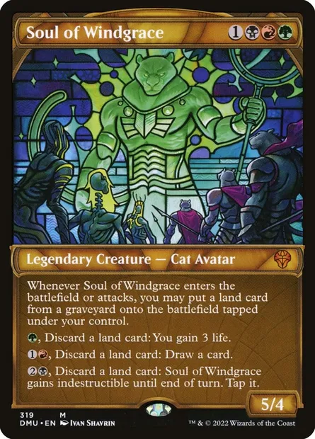 Soul of Windgrace, Magic card DMU 319 — Dominaria United set