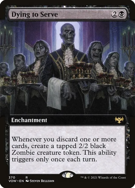Dying to Serve, Magic card VOW 370 — Innistrad: Crimson Vow set