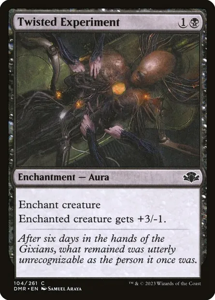 Twisted Experiment, Magic card DMR 104 — Dominaria Remastered set