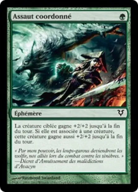 Assaut coordonné, carte Magic AVR 183 — extension Avacyn ressuscitée