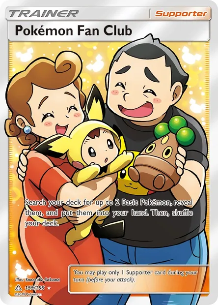 Pokémon Fan Club, Pokémon card UPR 155 — Ultra Prism set