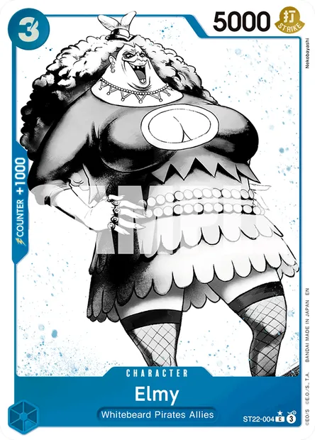 Elmy, One Piece card ST22-004 — Ace & Newgate set