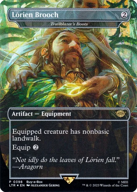 Trailblazer's Boots, Magic card LTR 398 — The Lord of the Rings: Tales of Middle-earth set