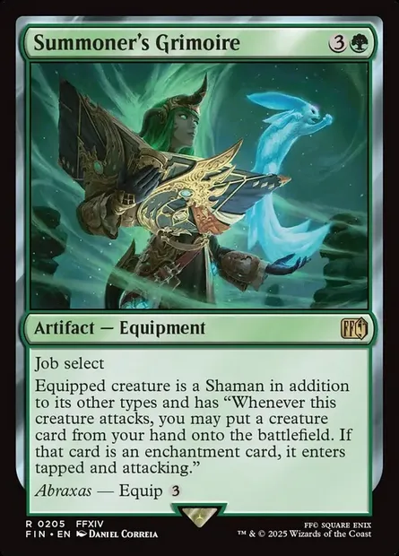 Summoner's Grimoire, Magic card FIN 205 — Final Fantasy set