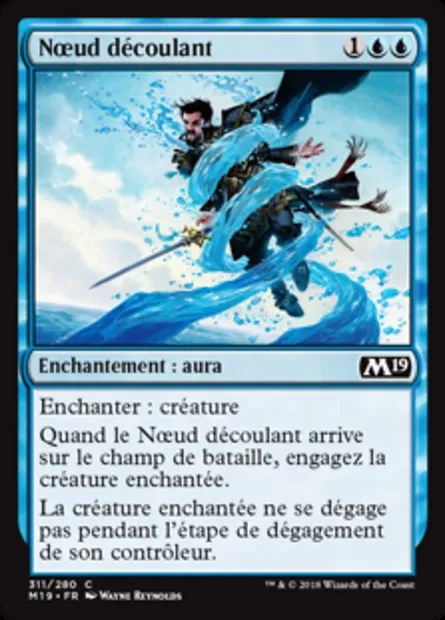 Nœud découlant, carte Magic M19 311 — extension Core Set 2019