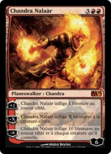 Chandra Nalaàr, carte Magic M11 127 — extension Magic 2011