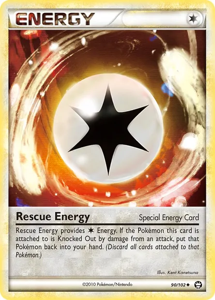 Rescue Energy, Pokémon card TM 90 — Triumphant set