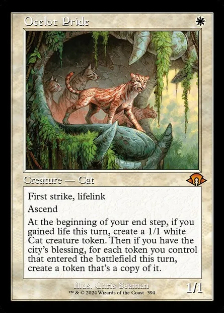 Ocelot Pride, Magic card MH3 394 — Modern Horizons 3 set