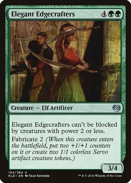 Elegant Edgecrafters, Magic card KLD 154 — Kaladesh set