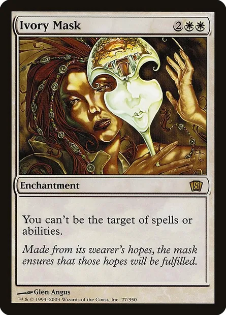 Ivory Mask, Magic card 8ED 27★ — Eighth Edition set