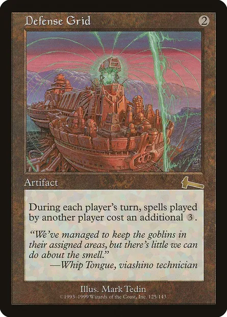 Defense Grid, Magic card ULG 125 — Urza's Legacy set