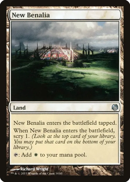 New Benalia, Magic card DDL 34 — Duel Decks: Heroes vs. Monsters set