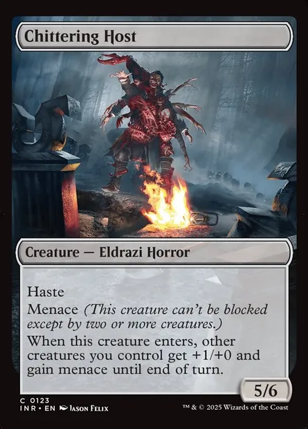 Chittering Host, Magic card INR 123b — Innistrad Remastered set
