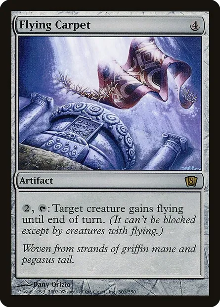 Flying Carpet, Magic card 8ED 301★ — Eighth Edition set