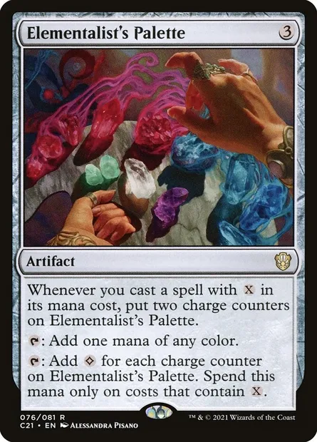 Elementalist's Palette, Magic card C21 76 — Commander 2021 set
