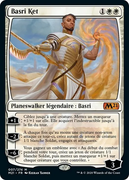 Basri Ket, carte Magic M21 7 — extension Core Set 2021