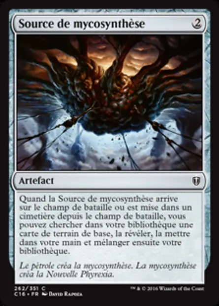Source de mycosynthèse, carte Magic C16 262 — extension Commander 2016