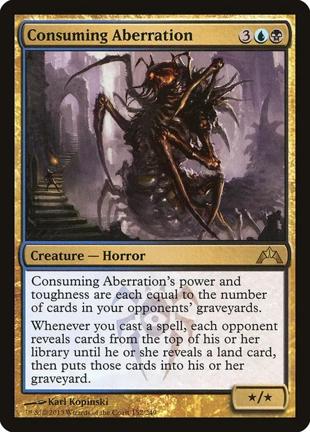 Consuming Aberration, Magic card GTC 152 — Gatecrash set