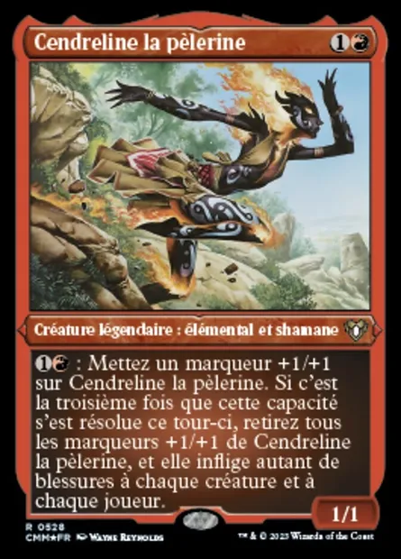 Cendreline la pèlerine, carte Magic CMM 528 — extension Commander Masters