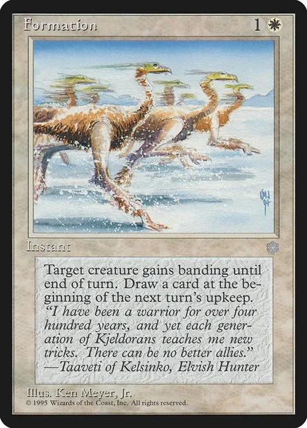 Formation, Magic card ICE 25 — Ice Age set