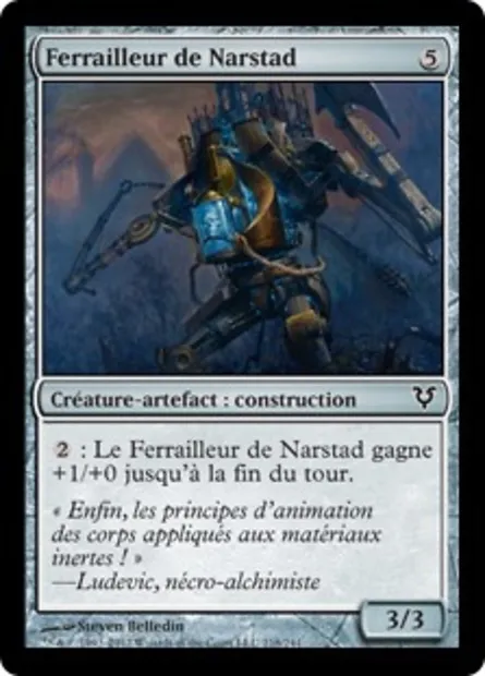 Ferrailleur de Narstad, carte Magic AVR 218 — extension Avacyn ressuscitée